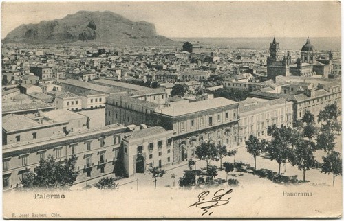 1905 palermo panorama - palermo,