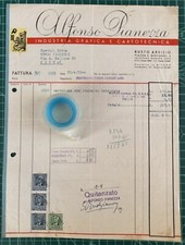 Rarissima Fattura Industria