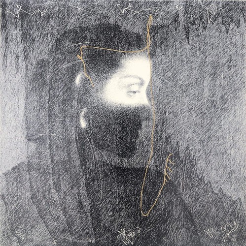 Omar galliani serigrafia - galliani,