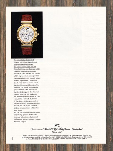 Iwc vinci pubblicità - da,
