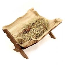 Culla in Legno pieghevole per Gesù Bambino - Bimbo Mangiatoia Presepe