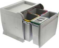 Elletipi Pattumiera Raccolta Differenziata Estraibile Bidoni12+12+8+8L PTA 5040A