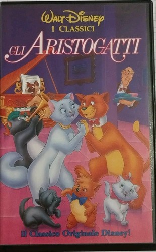Vhs film gli aristogatti - *film,