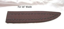 Machete in pelle / fodero