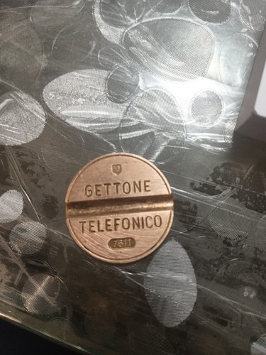 Gettone telefonico raro 7611 - gettone,