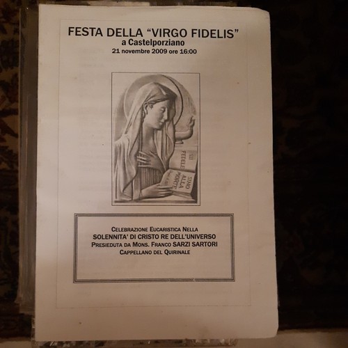 2009 virgo fidelis - fidelis, a