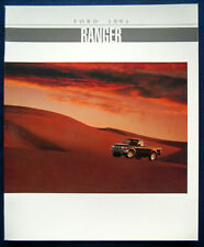 Brochure depliant Ford Ranger Pickup 1994 (USA)