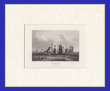 STONEHENGE , incisione su rame