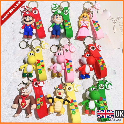 Super mario bros keyrings - mario,