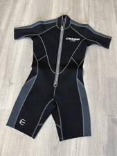 Cressi Lido Muta Corta Uomo 3mm Taglia M/3 Nera Subacquea Snorkeling
