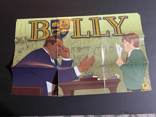 Bully ps2 xbox poster - ps2,