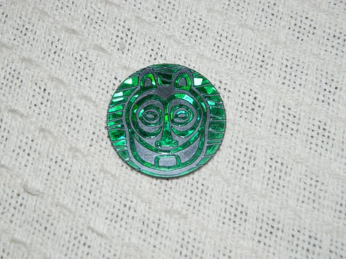 Vintage pog - vintage, verde