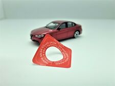 ADESIVO TAPPO RADIATORE ALFA ROMEO ANNI 80 - GIULIETTA SPIDER GTV ALFETTA 