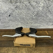 Vintage Dia-Compe 287T Tandem Aero Leve Freno NOS Nuovo Drop Bar 2 Fili Tamburo