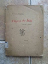 François Tresserre Pagine Di Maggio (Raccolta Poesie Autografate)