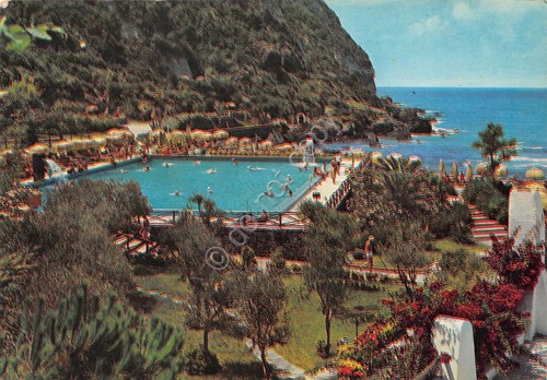 Cartolina forio ischia - forio, d'ischia