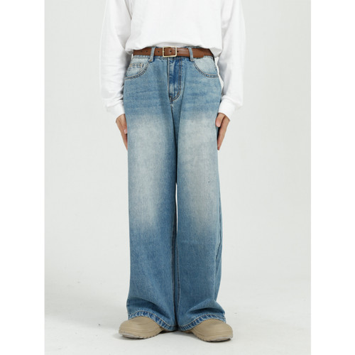 Jeans uomo larghi taglio