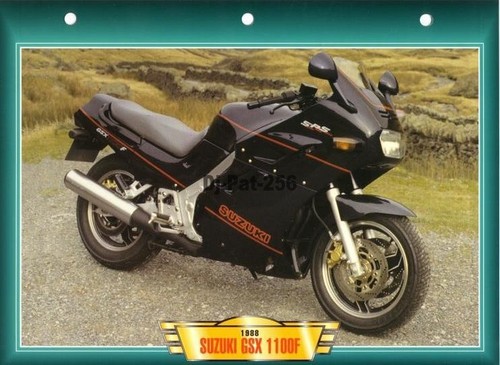 Fiche moto suzuki gsx f - moto,