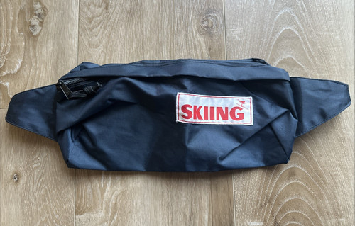 Marsupio vintage sci nylon - , blu