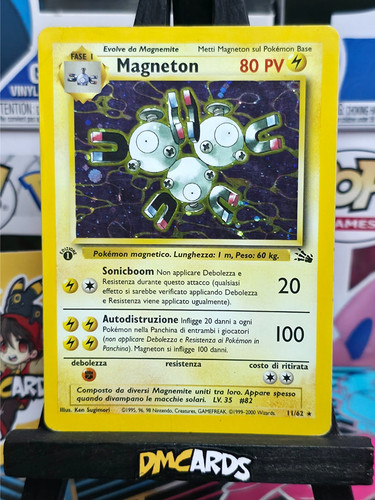 Pokemon magneton rara - magneton, 11/62