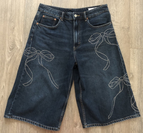 Zara bermuda denim - zara,
