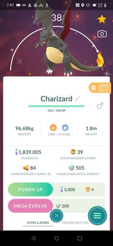 Shiny charizard alta - shiny, |