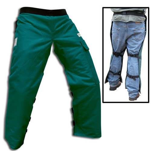 Grembiule motosega verde - motosega,
