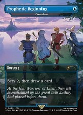 1x RESKIN (39) Inizio Profetico (Preordain) - PROMO SCH Store Championship MT