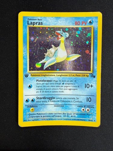 Pokemon lapras fossil - 10/62,