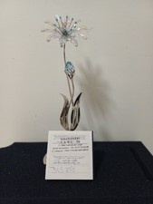 Swarovski Dellaria Aquamarine Crystal Paradise Flower Design - 945872