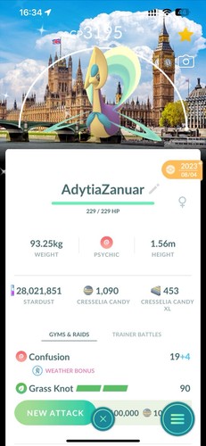 London background lv50 shiny - london,