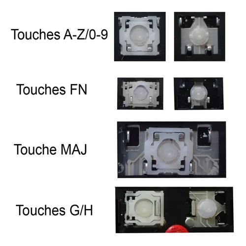 Touche clavier lenovo - touche, thinkpad