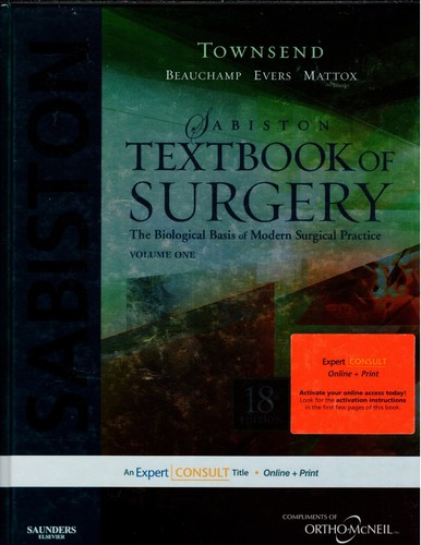 Sabiston textbook surgery - sabiston,