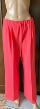 Max Mara Women's light wool trousers, peach color, size IT 48 DE 42 US 12 GB 16