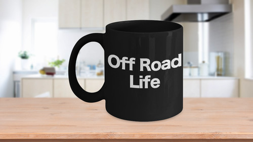 Off roading mug black - mug,