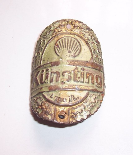 Vecchio emblema bici targa