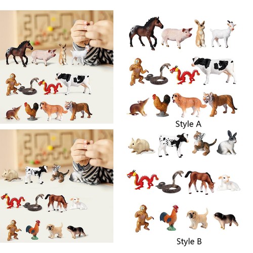 Set animali selvatici in - animali,