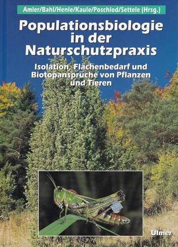 Populationsbiologie der - populationsbiologie,