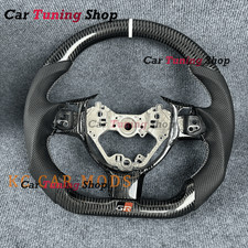 Volante personalizzato in fibra di carbonio pelle nera per Toyota GR86 GR 2022-2025