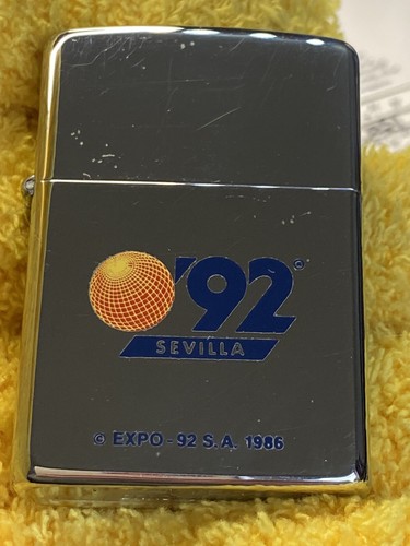 Sevilla expo zippo lighter - sevilla,