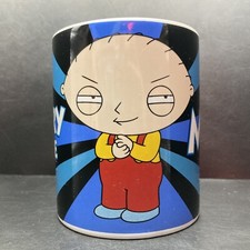 Family Guy 2014 Stewie Victory Shall be Mine Ceramic Mug Fox *Scratched*