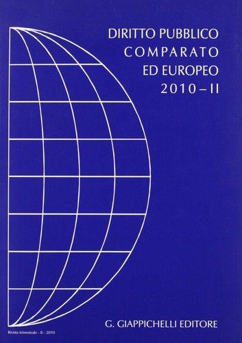 Rivista diritto pubblico - rivista, di