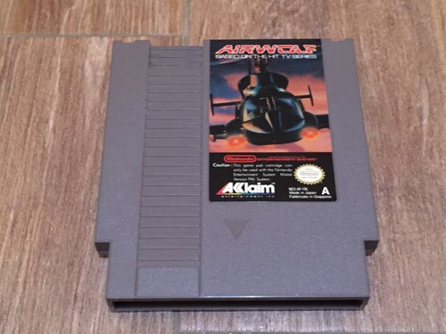 Nintendo nes airwolf cartuccia - nintendo,