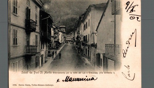 Aosta pont martin via - aosta,