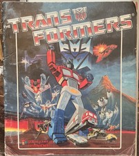 TRANSFORMERS - STICKER ALBUM -