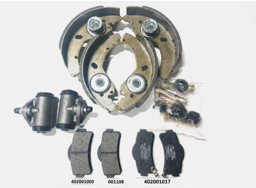 Kit revisione freni ant - kit,