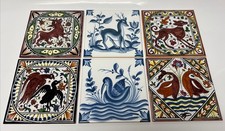 Lotto 6 piastrelle portoghesi