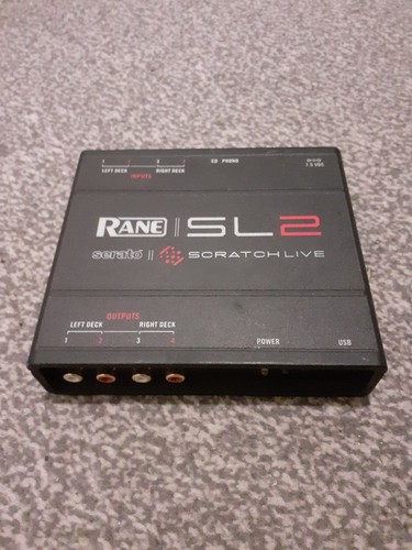 Rane sl2 scratch - rane, live