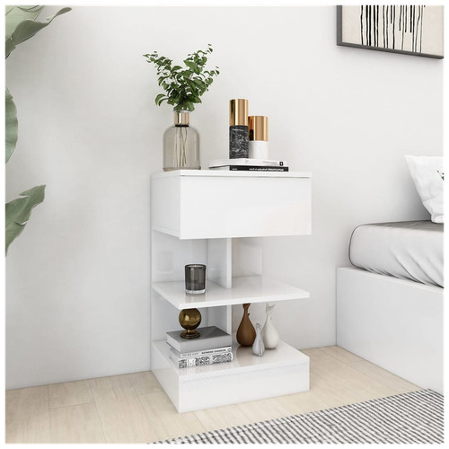 Comodino bianco - comodino,