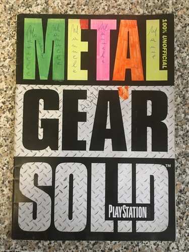 Guida metal gear - metal, solid